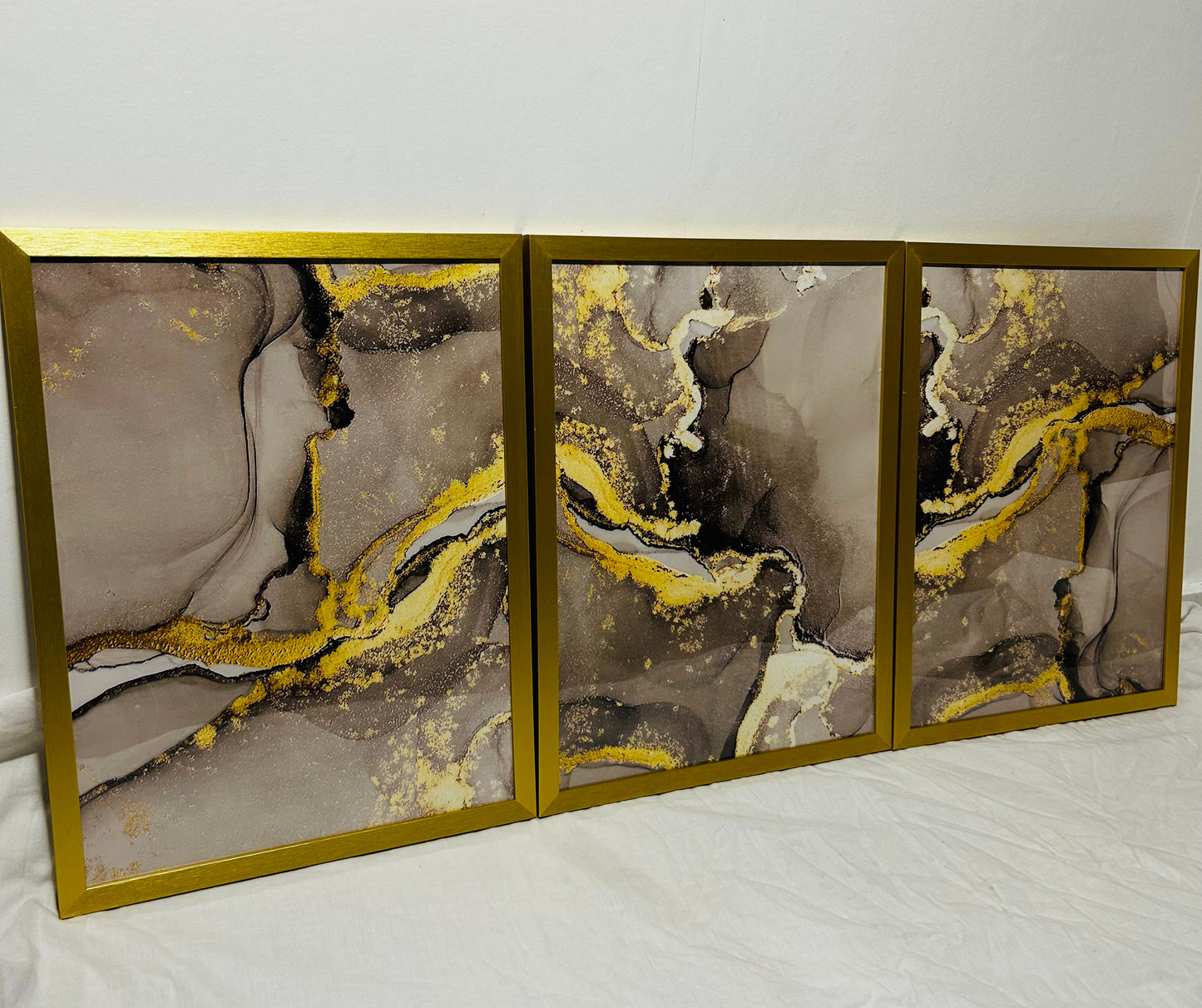 3 piece wet gold